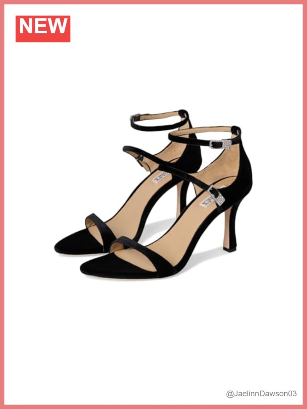 Badgley Mischka Valencia Women's Heeled Sandals Ankle Strap Stiletto